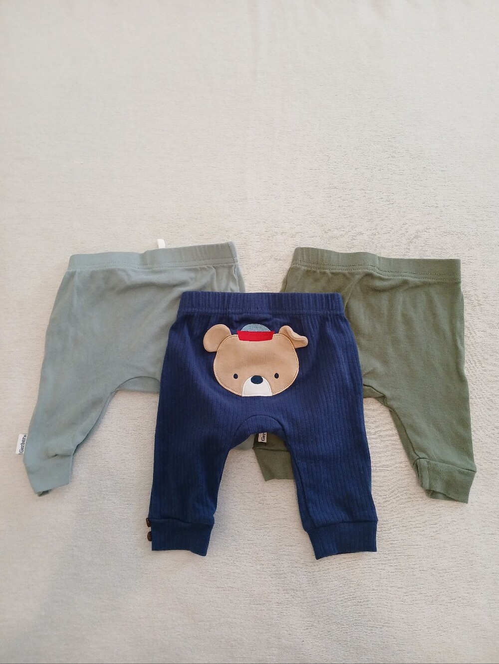 Bundle Boys 0-3 Month Pants Gerber's Millie & Miles